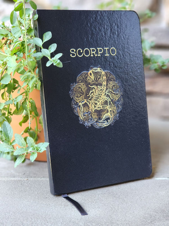 Scorpio Hardcover Notebook